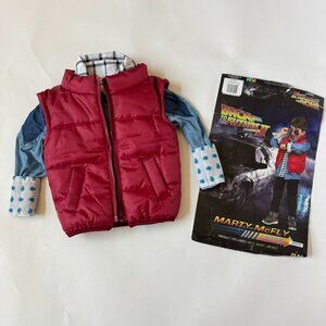Marty McFly Toddler 18m Halloween Costume Vest Shirt Baby Back to the Future II